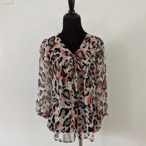 Anthropologie / Maeve Silk Sundra Top size US 0